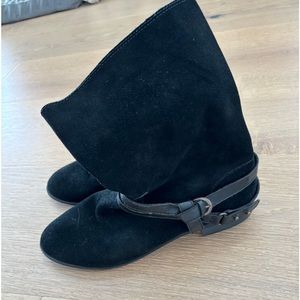 SEYCHELLES Black Suede Boots sz: 10 - Never worn